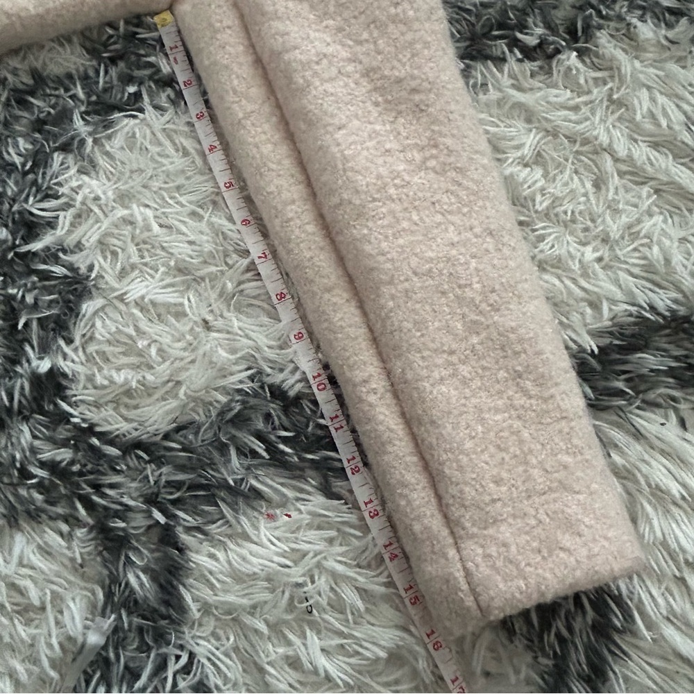 Open Front Wool Coat - Picture 8 of 10